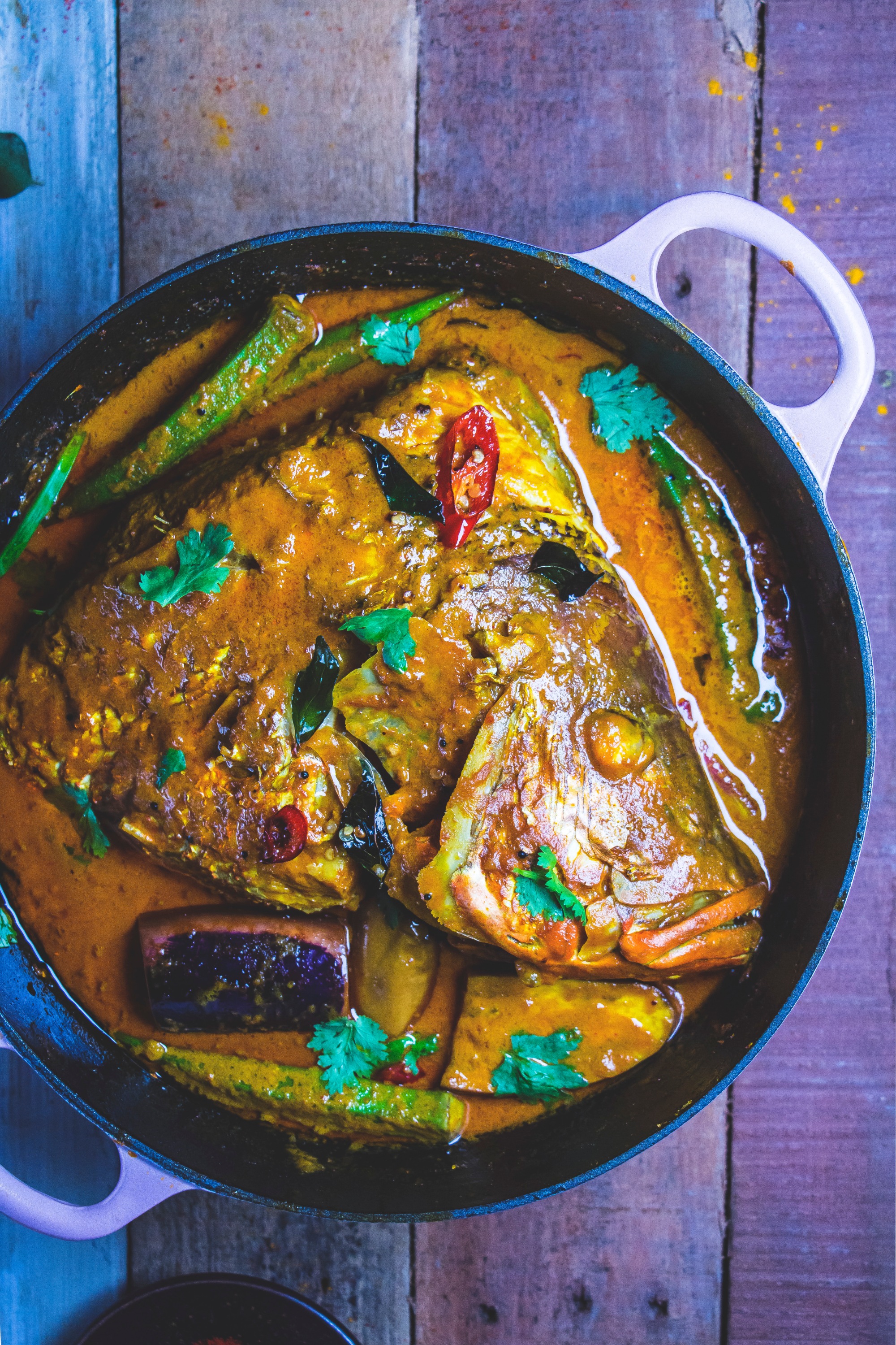 Spicy Fish Head Curry 04